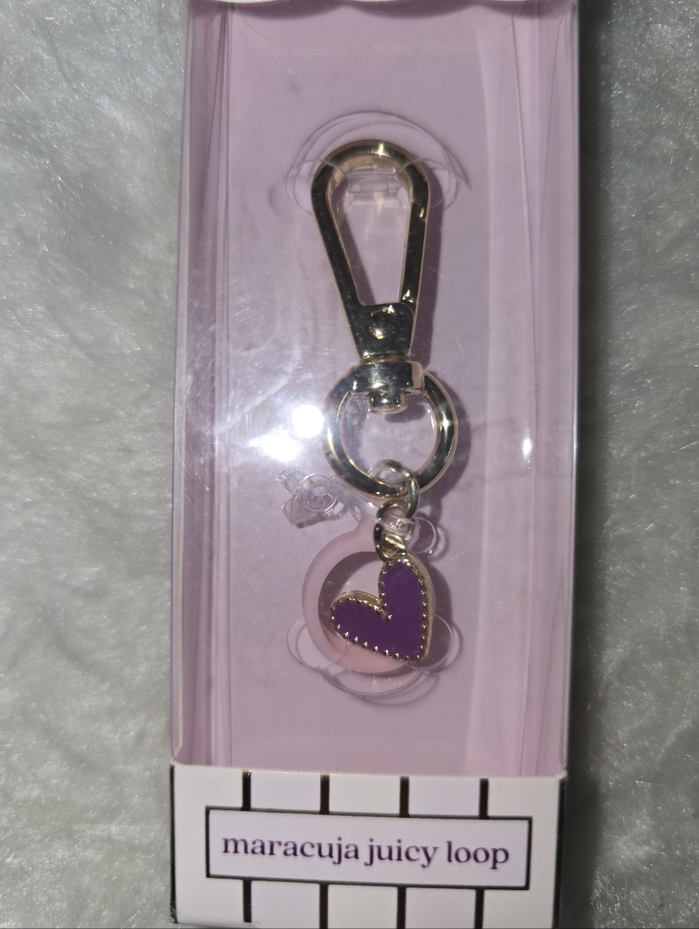 NEW Tarte Maracuja Juicy Loop Hook/keychain/charm